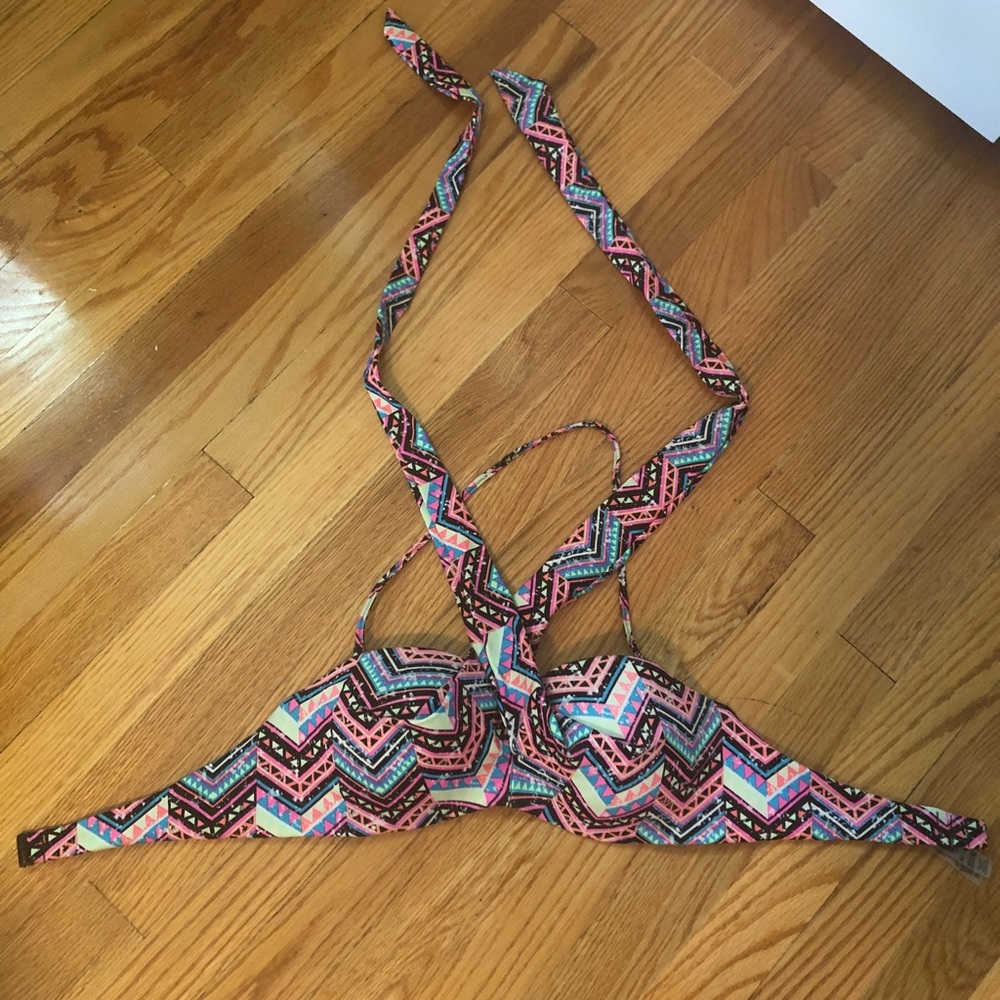 Vic Sec bathing suit, neon colors